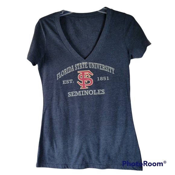 unknown Tops - Florida State V-Neck T-Shirt.    Sz M